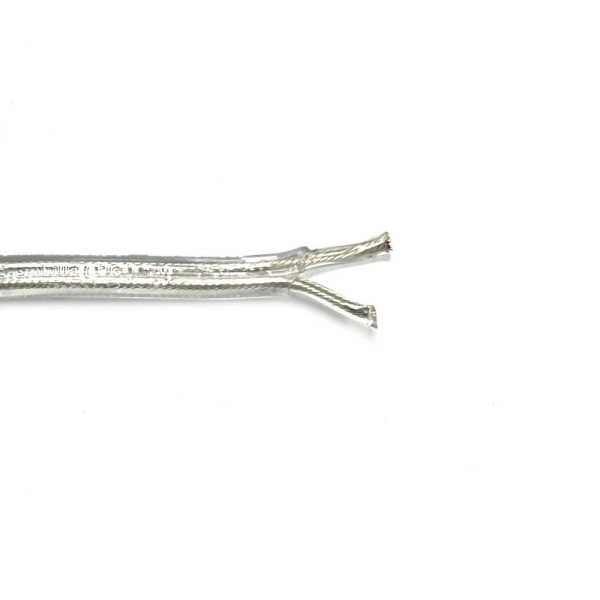 Lote de 200 Unidades Manguera Tubular Fror 2 x 0,75 mm² Transparente EURO/m KOALA COMPONENTS