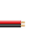 Lote de 100 Unidades Cable Paralelo Rojo y Negro Audio 2 x 1,00 mm EURO/m SEDILES