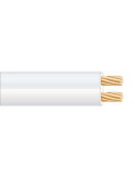 Lote de 100 Unidades Cable Paralelo Blanco Audio 2 x 2,50 mm EURO/m SEDILES