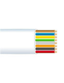 Lote de 100 Unidades Cable Telefónico 8 Vias Blanco CAT.3 EURO/m GOOBAY
