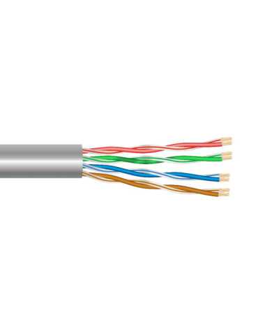 Lote de 100 Unidades Cable UTP Flexible Categoria 6 N° Pares 4 - EURO/m LOGILINK