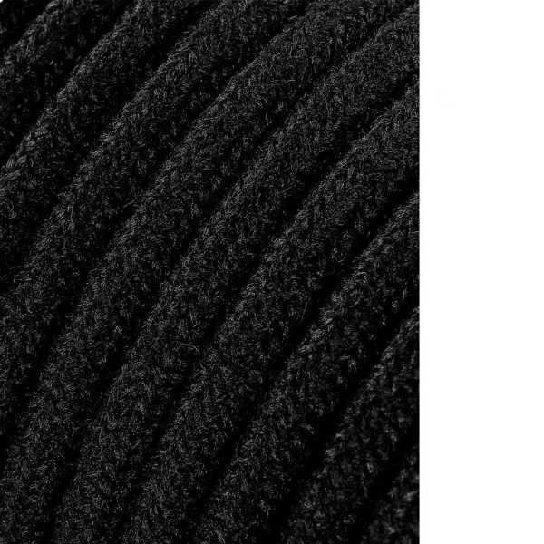 Lote de 25 Unidades Carrete Cable Cordón Tubular H03VV-F 2 x 0,75 mm² Negro, 25 m EDM