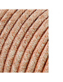 Lote de 25 Unidades Carrete Cable Cordón Tubular H03VV-F 2 x 0,75 mm² Lino, 25 m EDM