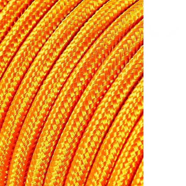 Lote de 25 Unidades Carrete Cable Cordón Tubular H03VV-F 2 x 0,75 mm² Oro, 25 m EDM