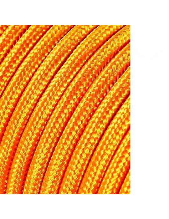 Lote de 25 Unidades Carrete Cable Cordón Tubular H03VV-F 2 x 0,75 mm² Oro, 25 m EDM