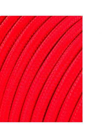 Lote de 25 Unidades Carrete Cable Cordón Tubular H03VV-F 2 x 0,75 mm² Rojo, 25 m EDM