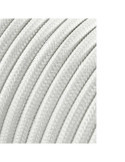 Lote de 25 Unidades Carrete Cable Cordón Tubular H03VV-F 2 x 0,75 mm² Blanco, 25 m EDM