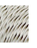 Lote de 25 Unidades Carrete Cable Textil Trenzado H03VV-F 2 x 0,75 mm² Algodón, 25 m EDM