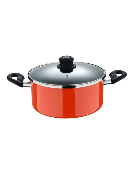 Cacerola de Acero al Carbono con Tapa, Inducción, Valencia Experto Ø24 cm SAN IGNACIO
