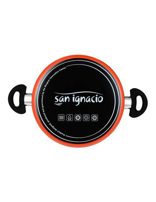 Cacerola de Acero al Carbono con Tapa, Inducción, Valencia Experto Ø24 cm SAN IGNACIO