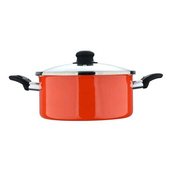 Cacerola de Acero al Carbono con Tapa, Inducción, Valencia Experto Ø24 cm SAN IGNACIO