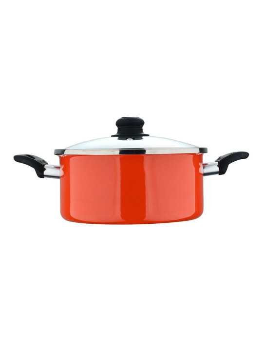 Cacerola de Acero al Carbono con Tapa, Inducción, Valencia Experto Ø24 cm SAN IGNACIO