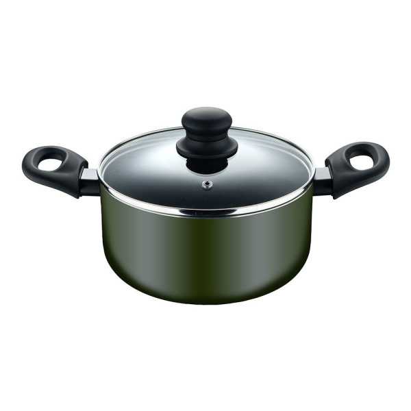 Cacerola de Aluminio Prensado con Tapa, Inducción, Experto Ø24 x 12 cm SAN IGNACIO