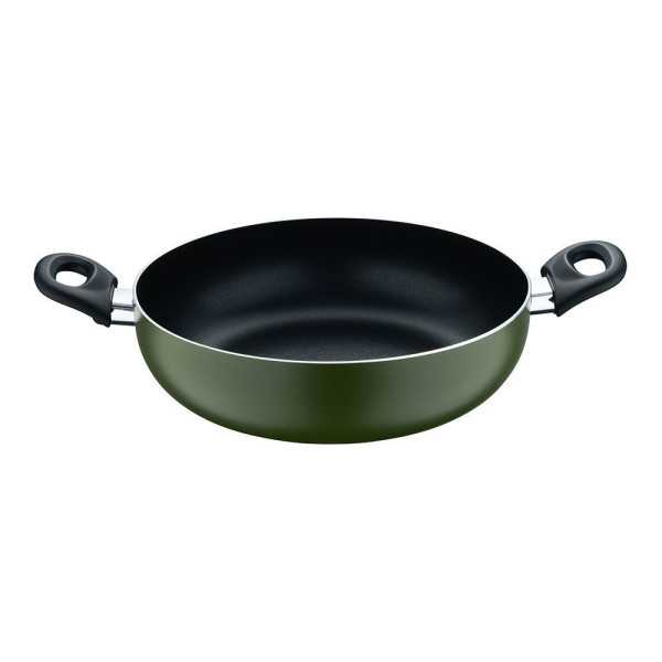 Olla Baja de Aluminio Prensado con Tapa, Inducción, Experto Ø28 x 8 cm SAN IGNACIO