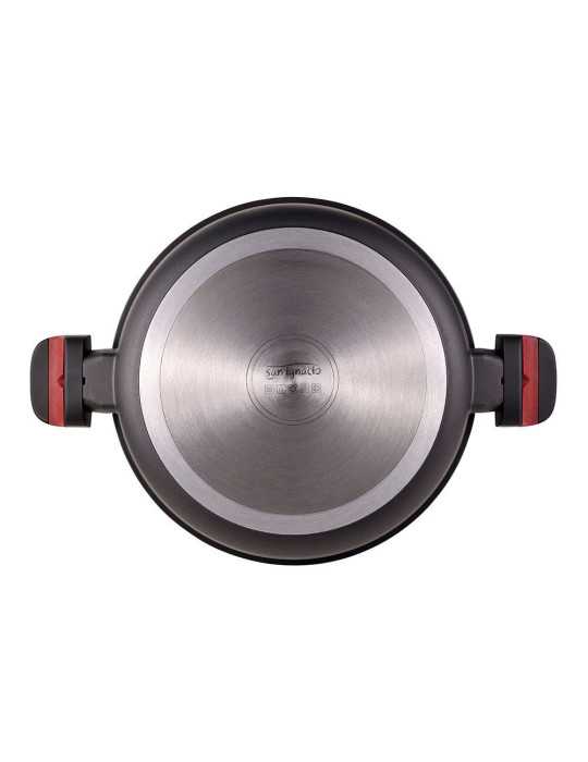 Olla Baja de Aluminio Fundido Inducción Denia Experto Ø28 cm SAN IGNACIO