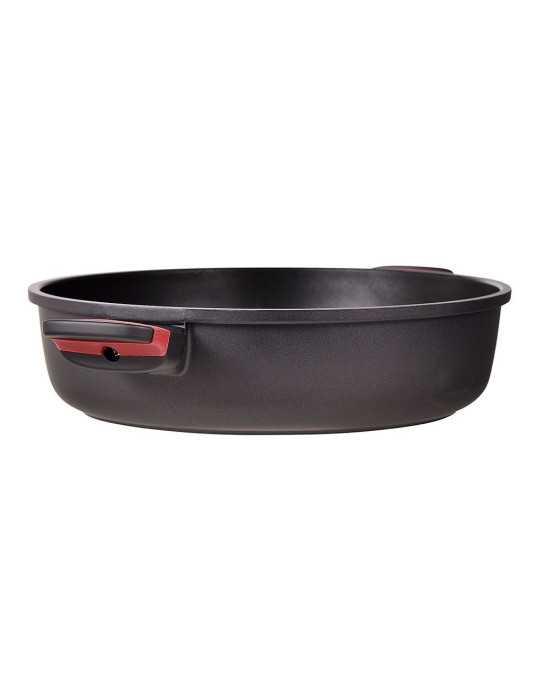 Olla Baja de Aluminio Fundido Inducción Denia Experto Ø28 cm SAN IGNACIO