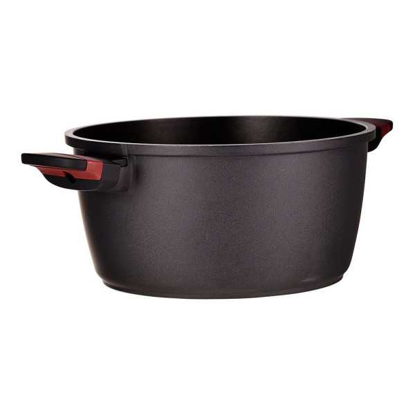 Cacerola de Aluminio Fundido con Tapa, Inducción, Denia Experto Ø24 x 12,5 cm SAN IGNACIO