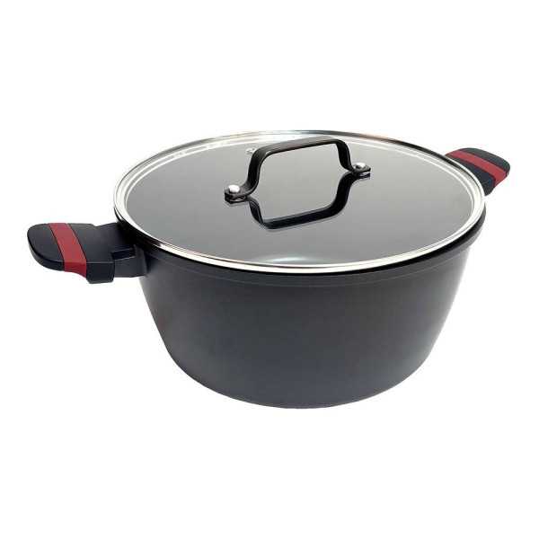 Cacerola de Aluminio Fundido con Tapa, Inducción, Denia Experto Ø28 x 13,5 cm SAN IGNACIO