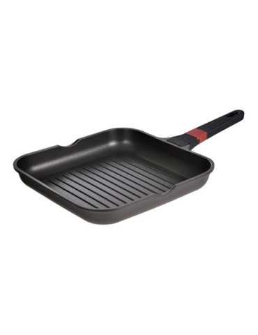 Sarten Asador Aluminio Fundido, Inducción, Denia Experto 28 x 28 x 4,5 cm SAN IGNACIO