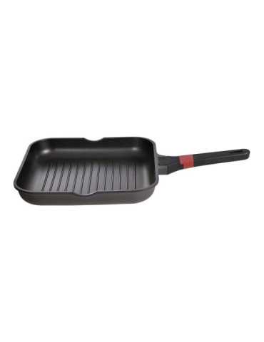 Sarten Asador Aluminio Fundido, Inducción, Denia Experto 28 x 28 x 4,5 cm SAN IGNACIO 2
