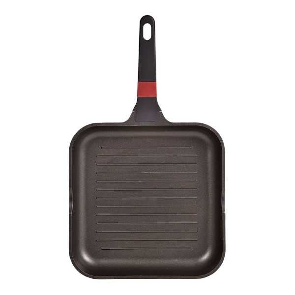 Sarten Asador Aluminio Fundido, Inducción, Denia Experto 28 x 28 x 4,5 cm SAN IGNACIO