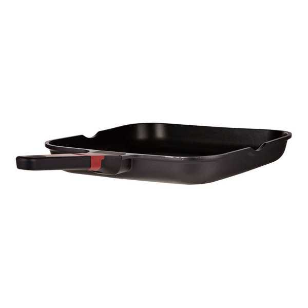 Sarten Asador Aluminio Fundido, Inducción, Denia Experto 28 x 28 x 4,5 cm SAN IGNACIO