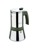 Cafetera de Acero Inoxidable, Experto, 6 Tazas, Ø10,5 x 19 cm SAN IGNACIO