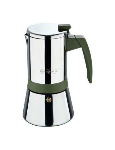 Cafetera de Acero Inoxidable, Experto, 6 Tazas, Ø10,5 x 19 cm SAN IGNACIO 2