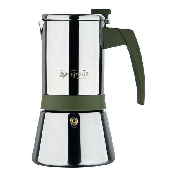 Cafetera de Acero Inoxidable, Experto, 6 Tazas, Ø10,5 x 19 cm SAN IGNACIO