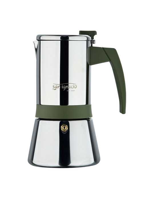 Cafetera de Acero Inoxidable, Experto, 6 Tazas, Ø10,5 x 19 cm SAN IGNACIO