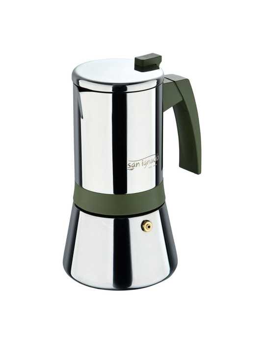 Cafetera de Acero Inoxidable, Experto, 9 Tazas, Ø12,5 x 22,5 cm SAN IGNACIO