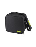 Porta Alimentos Walking Business de Poliester Negro 23 x 22 x 13,5 cm SAN IGNACIO