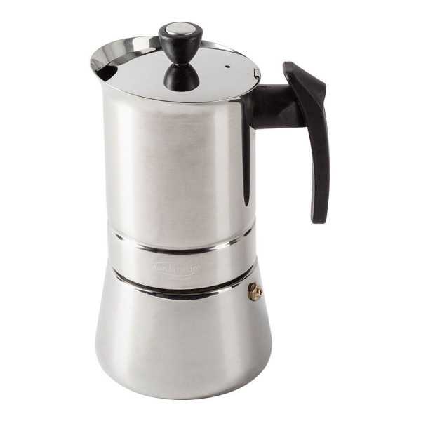 Cafetera Moods SG-3593 de Acero Inoxidable 6 Tazas SAN IGNACIO