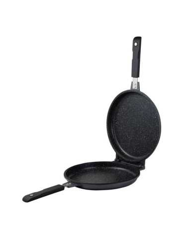 Sartén Doble de Aluminio Ind Forjado Polaris Ø26 cm SAN IGNACIO