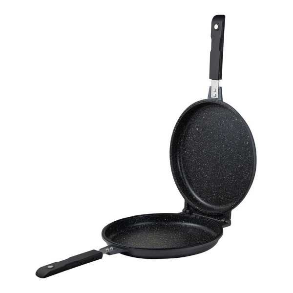 Sartén Doble de Aluminio Ind Forjado Polaris Ø26 cm SAN IGNACIO