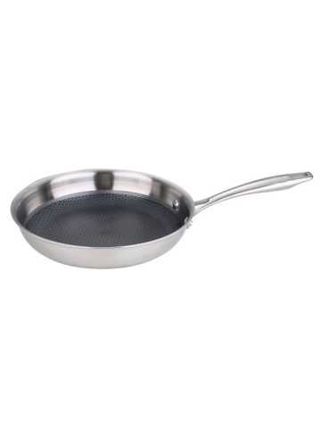 Sartén de Acero Inoxidable Hi-Tech 3 Ø20 cm MASTERPRO