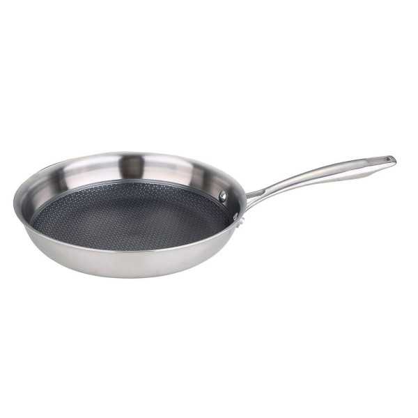 Sartén de Acero Inoxidable Hi-Tech 3 Ø20 cm MASTERPRO