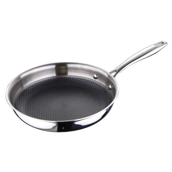 Sartén de Acero Inoxidable Hi-Tech 3 Ø24 cm MASTERPRO