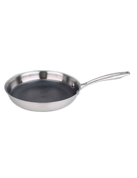 Sartén de Acero Inoxidable Hi-Tech 3 Ø24 cm MASTERPRO