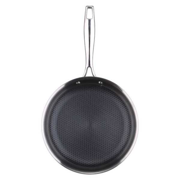 Sartén de Acero Inoxidable Hi-Tech 3 Ø24 cm MASTERPRO