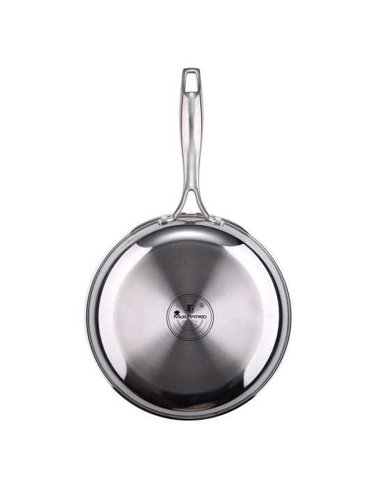 Sartén de Acero Inoxidable Hi-Tech 3 Ø24 cm MASTERPRO