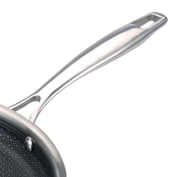 Sartén de Acero Inoxidable Hi-Tech 3 Ø24 cm MASTERPRO