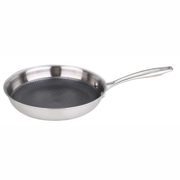 Sartén de Acero Inoxidable Hi-Tech 3 Ø28 cm MASTERPRO