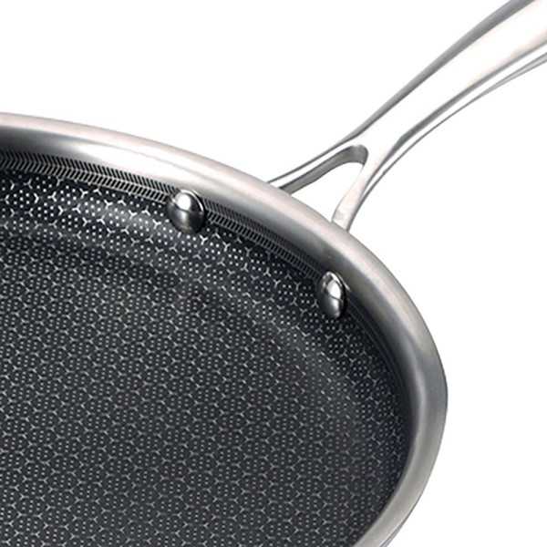 Sartén de Acero Inoxidable Hi-Tech 3 Ø28 cm MASTERPRO