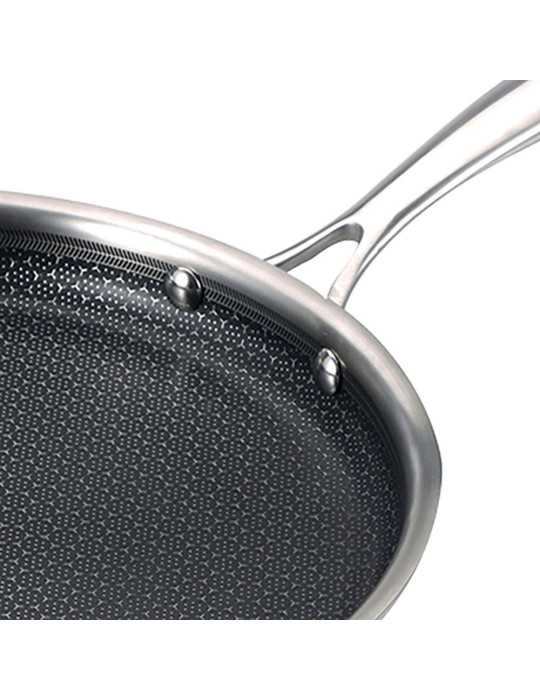 Sartén de Acero Inoxidable Hi-Tech 3 Ø28 cm MASTERPRO