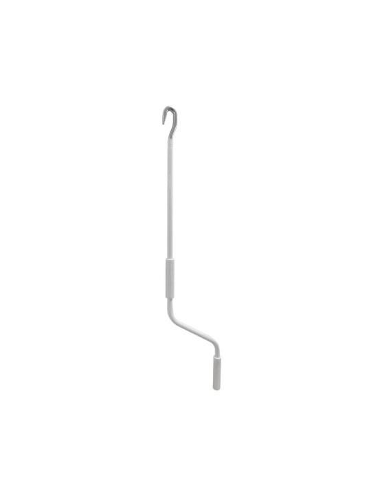 Manivela Toldo, Modelo TLD06, de Acero con Acabado Blanco, 1200 mm MICEL