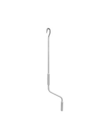 Manivela Toldo, Modelo TLD06, de Acero con Acabado Blanco, 1500 mm MICEL