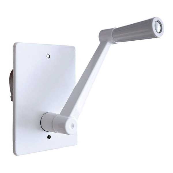 Torno Persiana Empotrado PR27 40 Kg Blanco MICEL