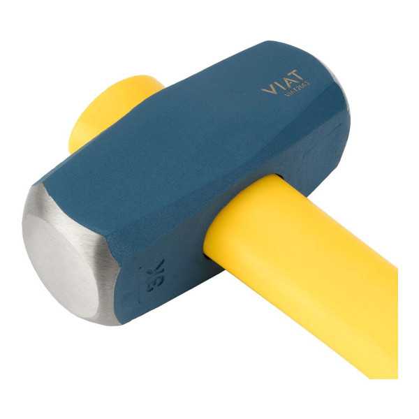 Maza con Mango de Fibra para Trabajos de Demolición y Golpeo, 143 x 910 x 60 mm VIAT
