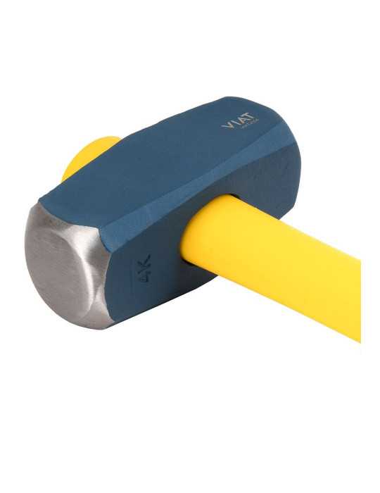 Maza con Mango de Fibra para Trabajos de Demolición y Golpeo, 158 x 910 x 66 mm VIAT